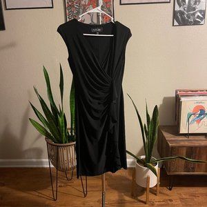 Black Label Size 2 cocktail vintage feminine evening dress